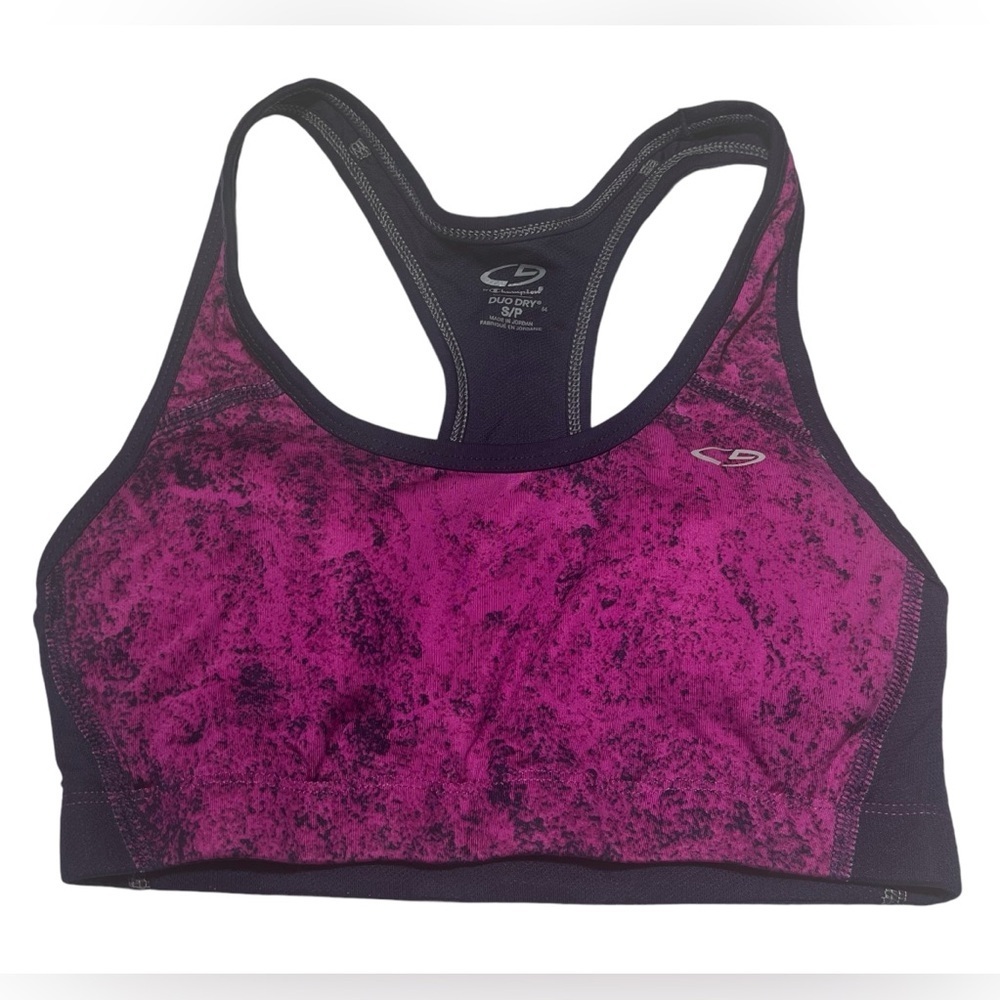 C9 by Champion Power Core Racerback Duo Dry Sports Bra Small EUC